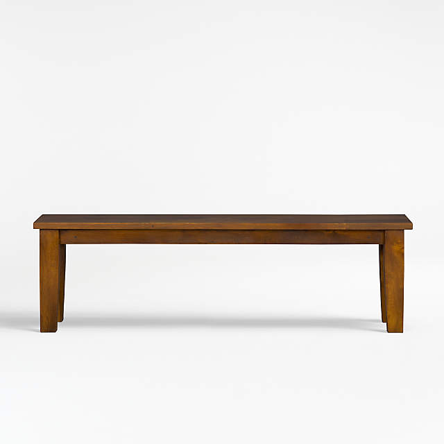 crate and barrel basque bench