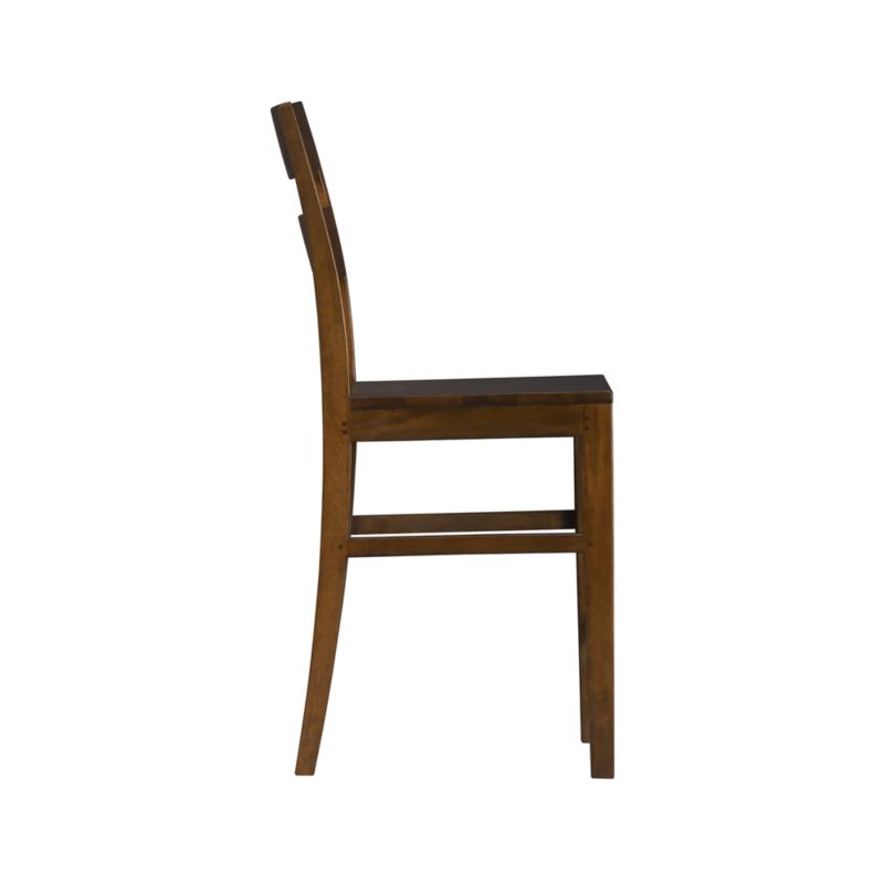 Basque Honey Wood Counter Stool with Camel Cushion