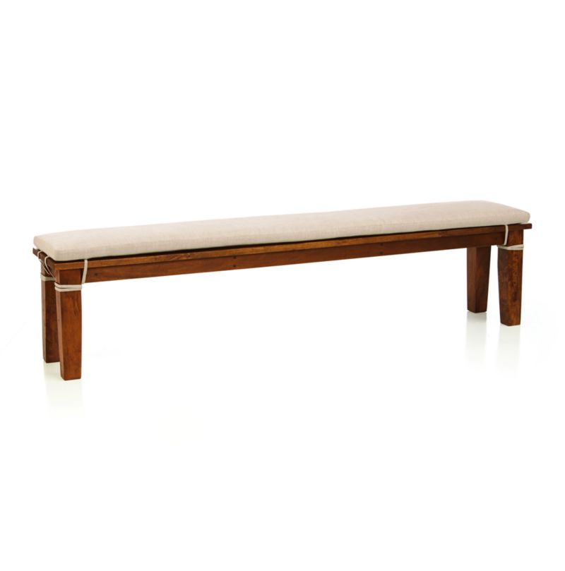 Natural 62" Bench Cushion - image 6 of 7