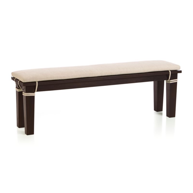 Natural 62" Bench Cushion - image 5 of 7