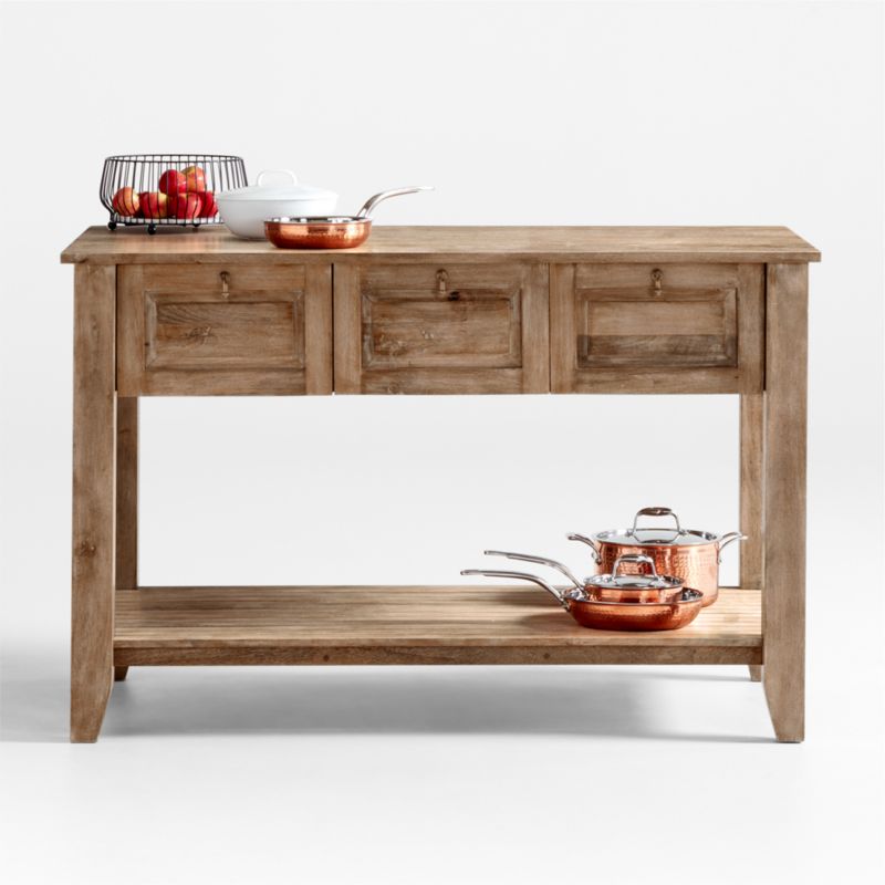 Crate and deals barrel kitchen island