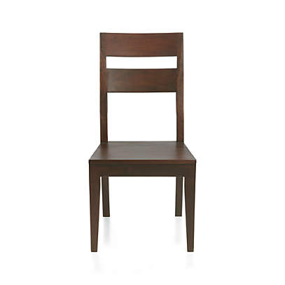 Crate and barrel dining 2024 chairs wood