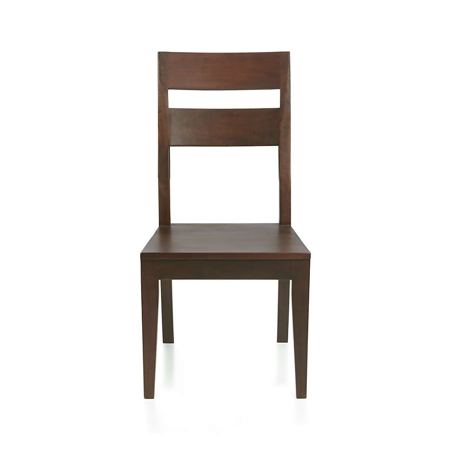 Crate and barrel online wood chairs