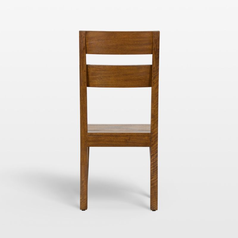 Basque Vintage Brown Solid Wood Dining Chair - image 3 of 6
