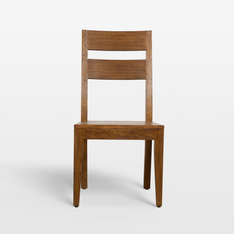 Basque Vintage Brown Solid Wood Dining Chair - image 1 of 6