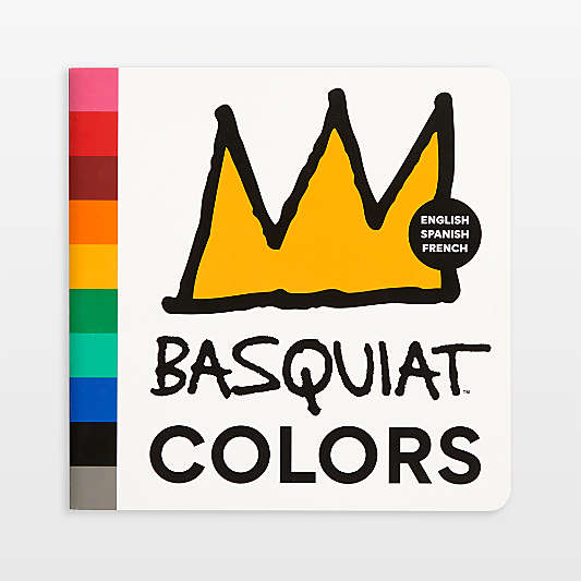 Basquiat Colors Baby Board Book by Mudpuppy