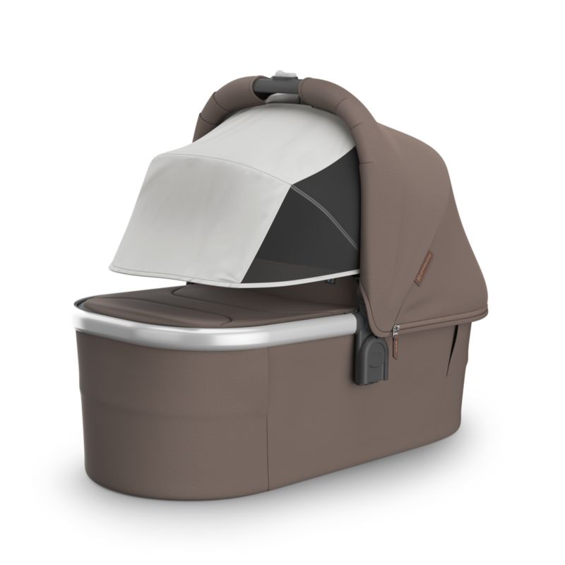 UPPAbaby ® V3 Theo Dark Taupe Brown Baby Bassinet with Aluminum Frame - image 2 of 11