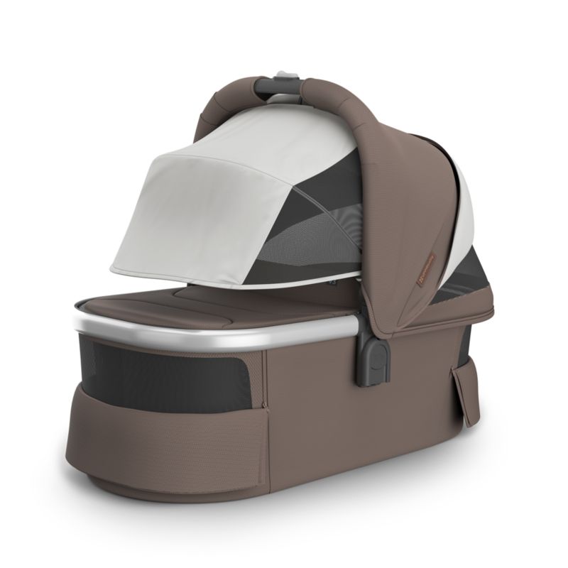 UPPAbaby ® V3 Theo Dark Taupe Brown Baby Bassinet with Aluminum Frame - image 3 of 11