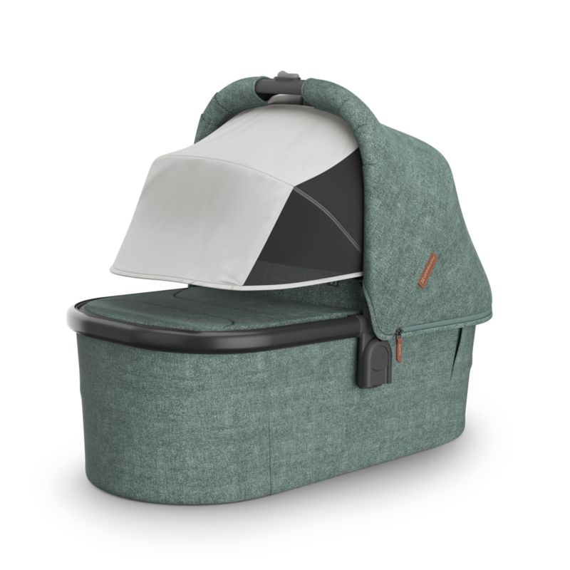 UPPAbaby ® V3 Gwen Green Melange Baby Bassinet with Aluminum Frame - image 2 of 11