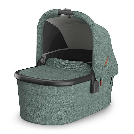 UPPAbaby ® V3 Gwen Green Melange Baby Bassinet with Aluminum Frame