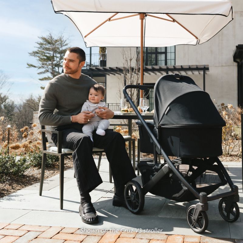 UPPAbaby ® V3 James Black with Carbon Frame Baby Bassinet - image 1 of 3