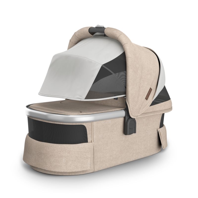 UPPAbaby ® V3 Declan Oat Melange Baby Bassinet with Aluminum Frame - image 3 of 11