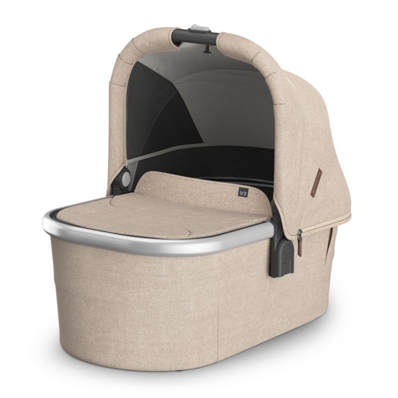 UPPAbaby ® V3 Declan Oat Melange Baby Bassinet with Aluminum Frame - image 1 of 11