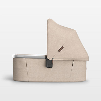 View UPPAbaby ® V3 Declan Oat Melange Baby Bassinet with Aluminum Frame details