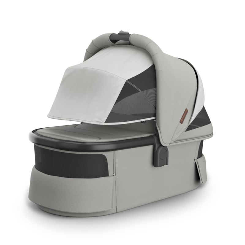 UPPAbaby ® V3 Savannah Pearl Grey Jacquard Baby Bassinet with Aluminum Frame - image 2 of 10