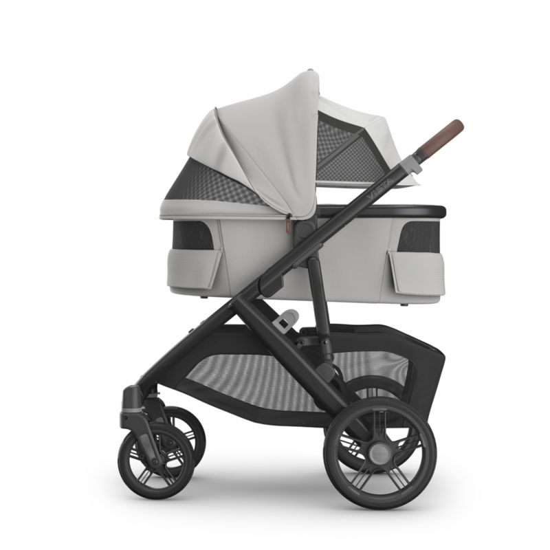 UPPAbaby ® V3 Savannah Pearl Grey Jacquard Baby Bassinet with Aluminum Frame - image 6 of 10