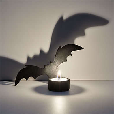 View Bat Small Tealight Candle Holder details