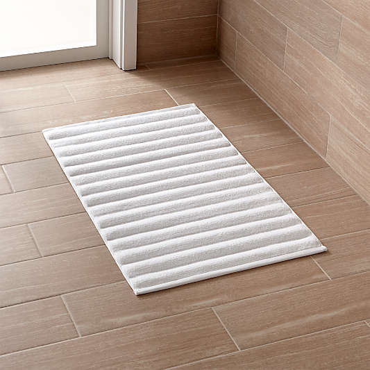 White Bath Mat