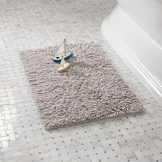 Grey Bath Rug