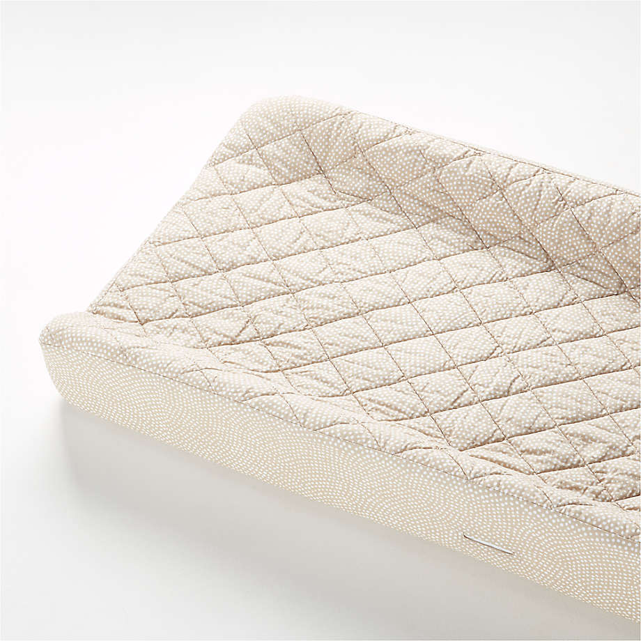 Modern Batik Organic Desert Baby Changing Pad Cover by Leanne Ford