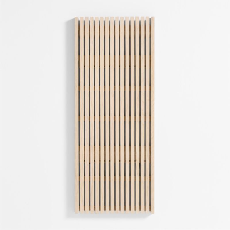 Viewing product image Batten 30" White Oak Wood Bath Wall Panel - image 1 of 7