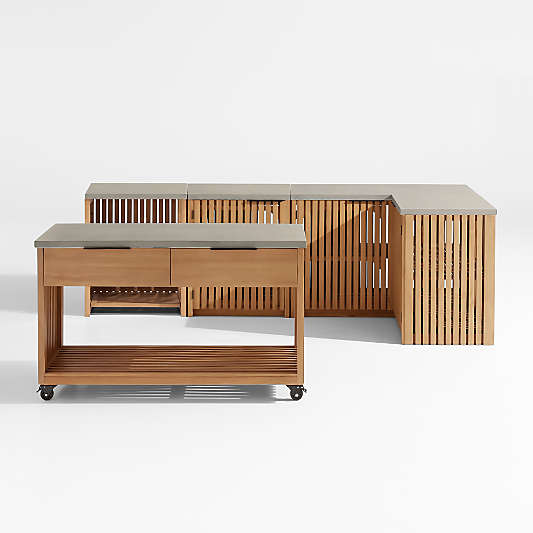 Rolling Kitchen Islands Crate & Barrel Canada