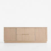 Milano 74" Walnut Storage Media Console