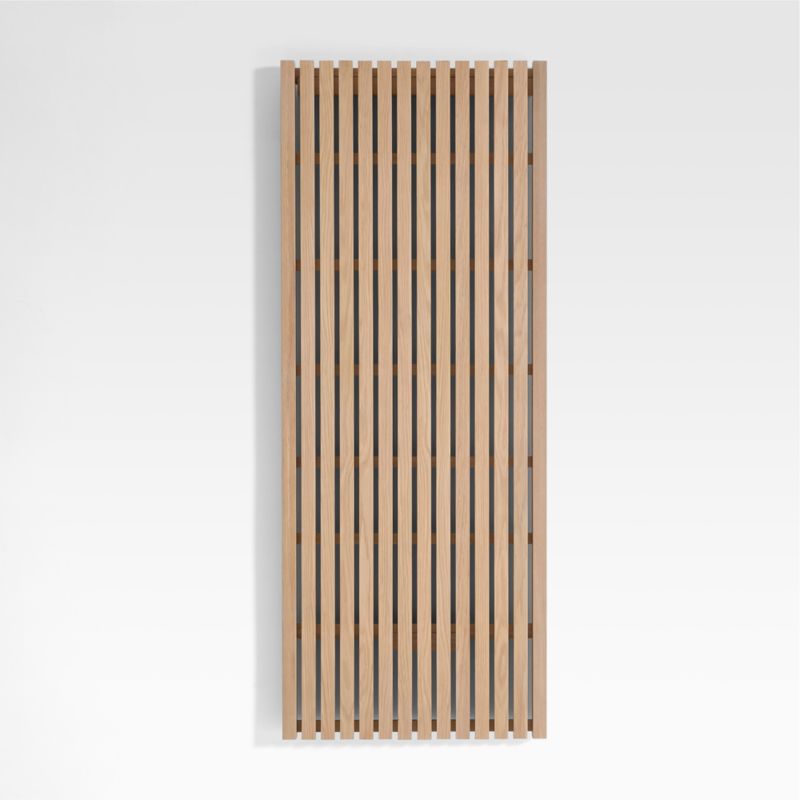 Batten White Oak 24" Back Panel - image 0 of 4