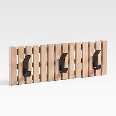  Haku Möbel Wall-Mounted Coat Rack, Engineered Wood, White, 40 x  9 x 100 cm : Home & Kitchen