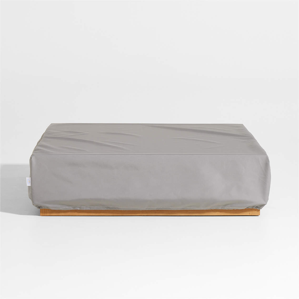 WeatherMAX Batten Outdoor Coffee Table Cover by KoverRoos Crate & Barrel