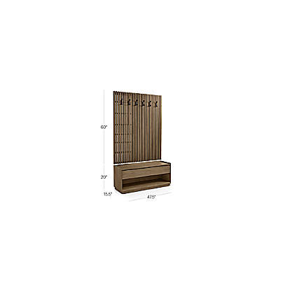 Hall tree crate online and barrel