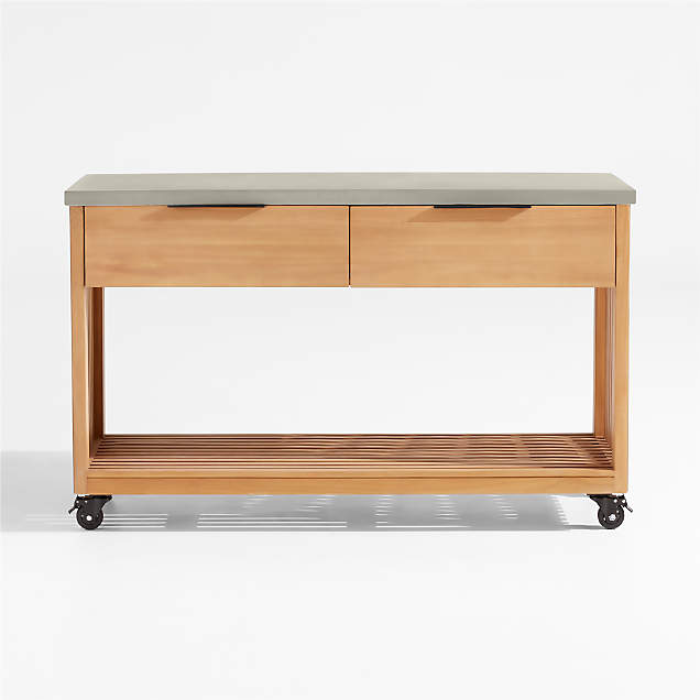 French Kitchen Island Crate & Barrel
