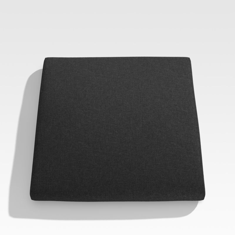 Viewing product image Batten Canvas Black Sunbrella ® Outdoor Side Chair Cushion - image 1 of 2