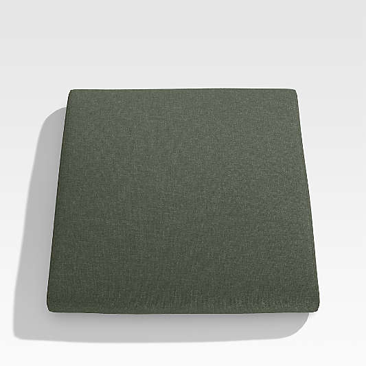 Batten Cast Sage Green Sunbrella ® Outdoor Side Chair Cushion