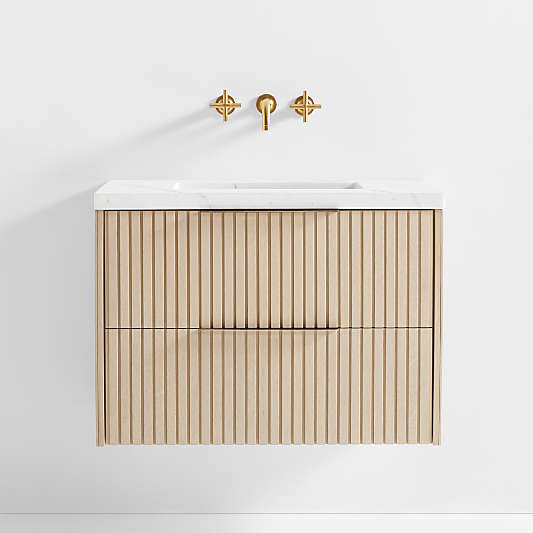 Bathroom Furniture: Modern Bath Vanities And Storage | Crate & Barrel ...