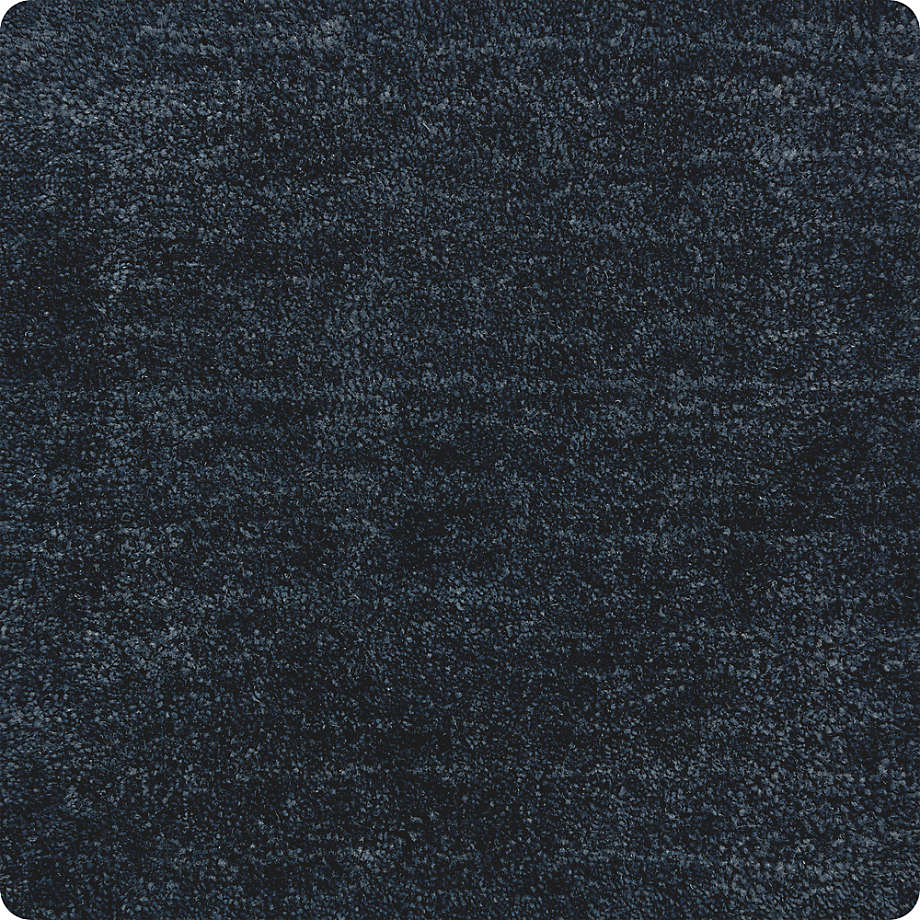 Baxter Indigo Wool 12" sq. Rug Swatch + Reviews Crate & Barrel