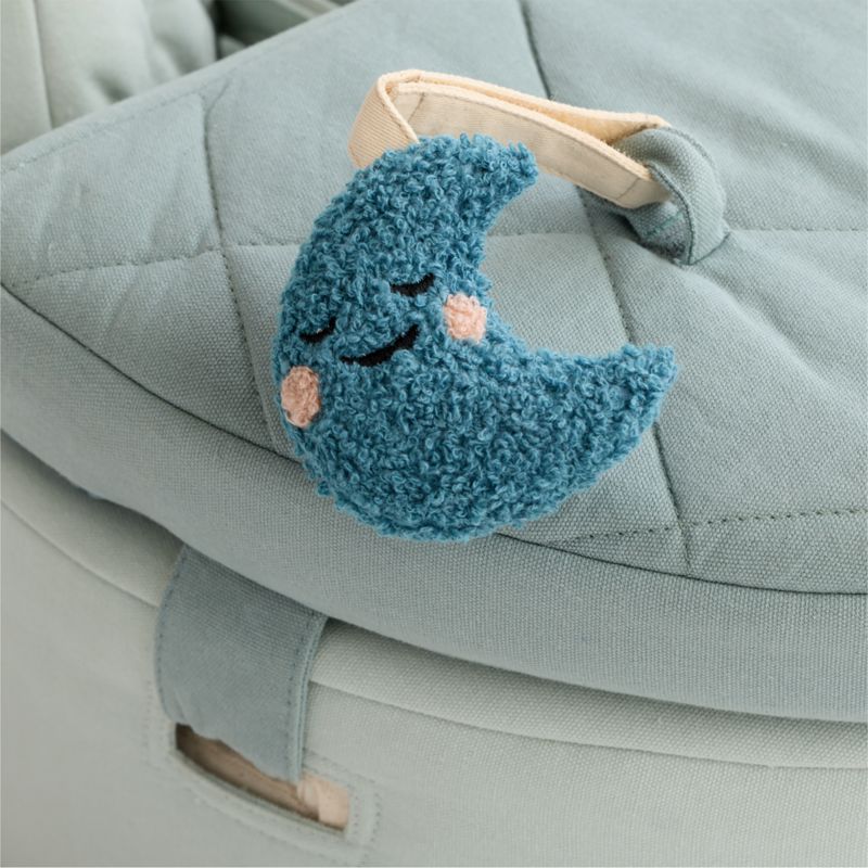 Organic Washable Green Baby Activity Chair with Lunar Sun Baby Rattle Set - image 5 of 7