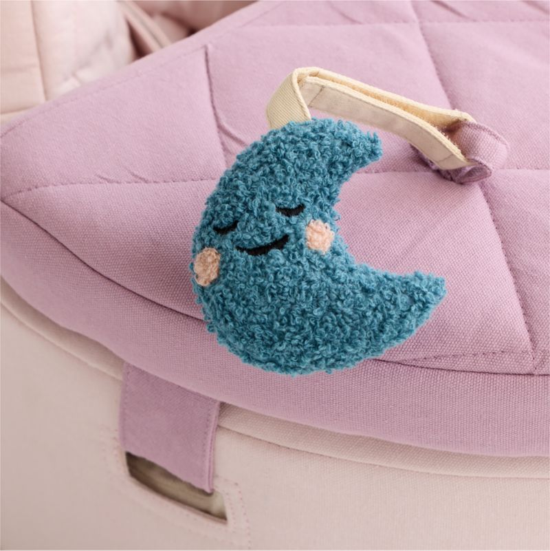 Organic Washable Purple Baby Activity Chair with Lunar Sun Baby Rattle Set - image 5 of 7