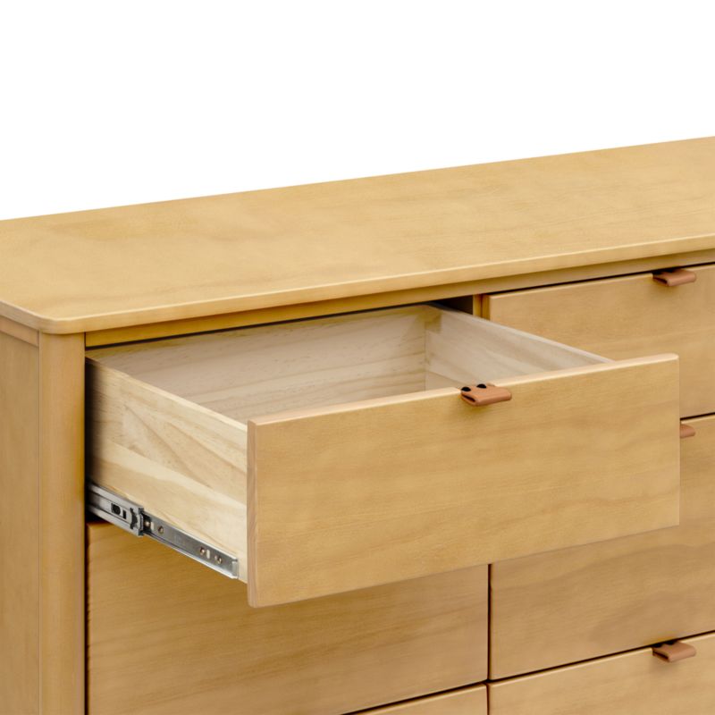 Babyletto 61" Bondi Honey Wood Wide 9-Drawer Kids Dresser - image 3 of 4