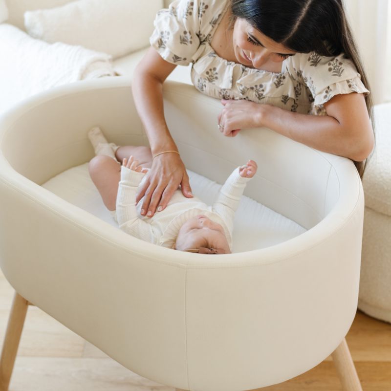 Babyletto X Gathre Capsule Ivory Baby Bassinet - image 4 of 12