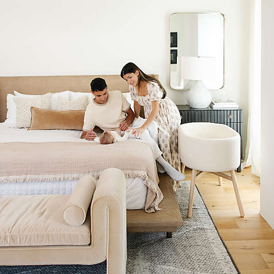 Babyletto X Gathre Capsule Ivory Baby Bassinet