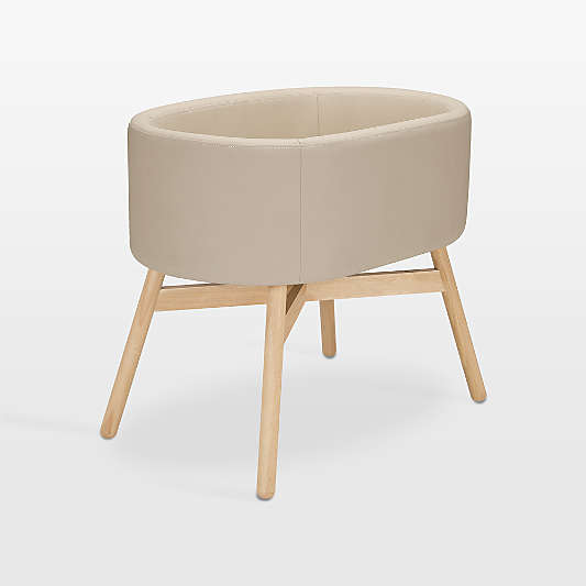 Babyletto X Gathre Capsule Millet Tan Baby Bassinet