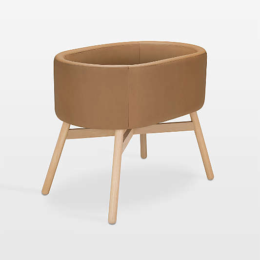 Babyletto X Gathre Capsule Camel Brown Baby Bassinet