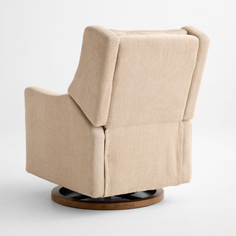 Babyletto Kiwi Pro Desert Tan Swivel Glider Power Recliner Nursery Chair - image 4 of 10