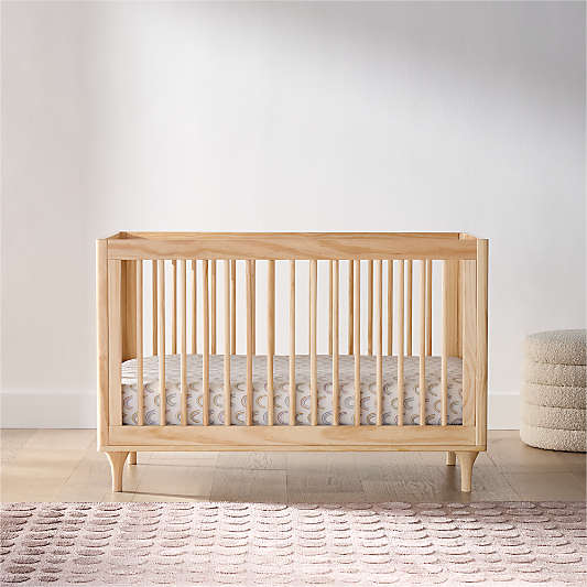 Babyletto Lolly Natural Wood 3-in-1 Convertible Crib