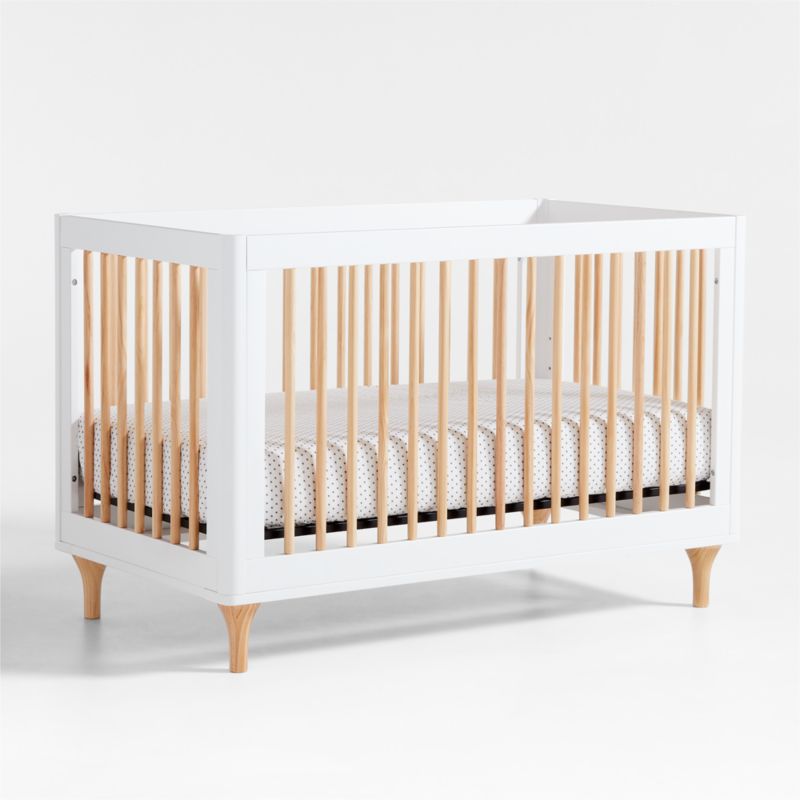 Raw cheap wood crib