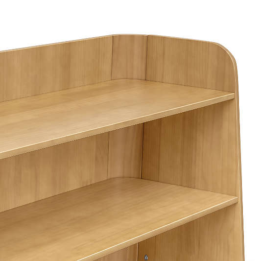 Babyletto Melo Honey Wood Montessori Kids Bookcase