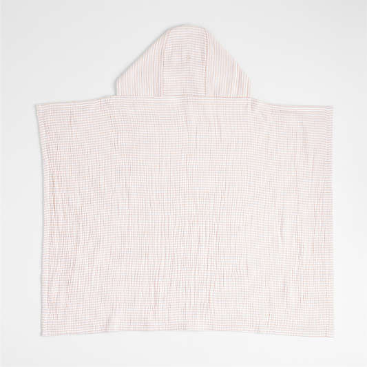 Baby's First Pink Organic Hooded Baby Towel