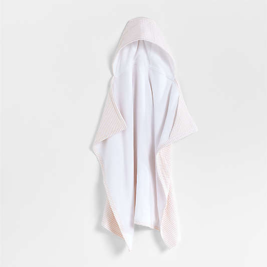 Baby's First Pink Organic Hooded Baby Towel