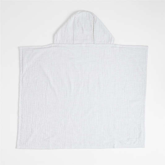 Baby's First Grey Organic Hooded Baby Towel